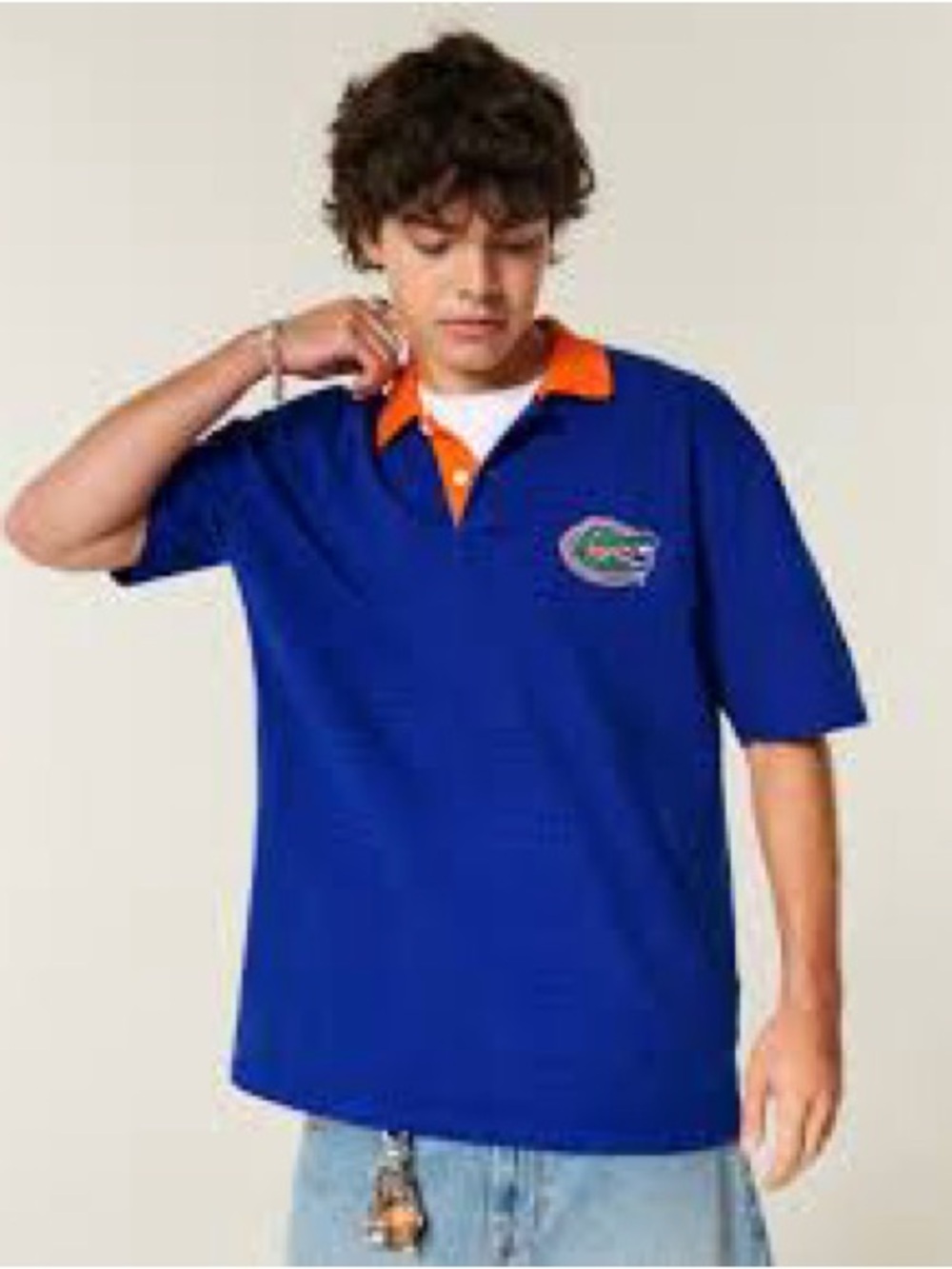 Columbia Florida Gators PFG performance polo shirt royal blue Men’s size XXL
